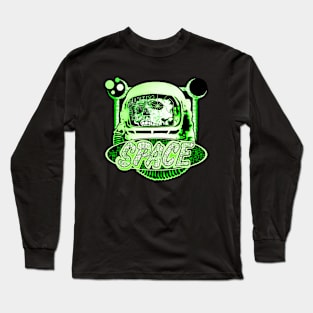 Skull Spaceman Long Sleeve T-Shirt